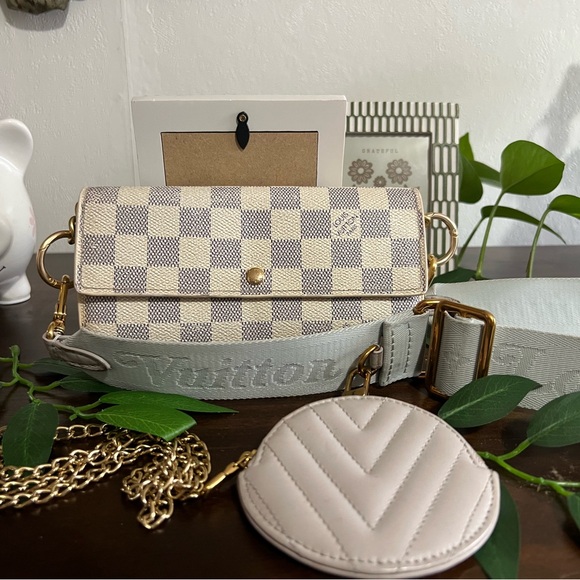 Louis Vuitton Damier Azur Sara Long Wallet - Picture 17 of 17